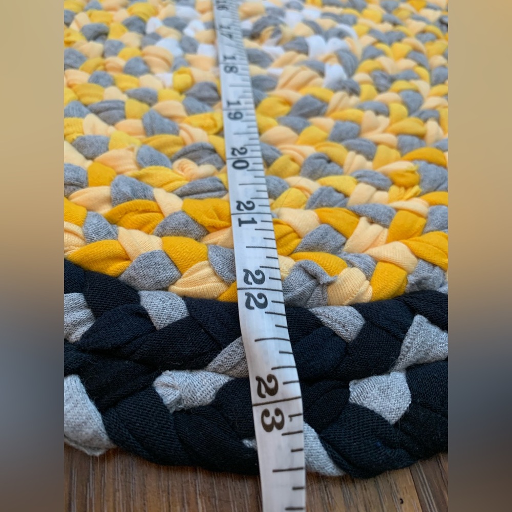 🌈Rainbow Handbraided Rug 🔆 - Picture 12 of 16